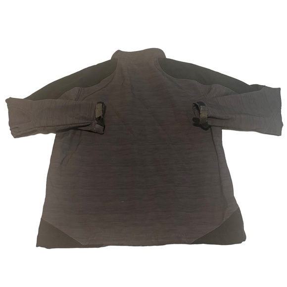 Snozu Hoodie Boys Large Gray Performance Full Zip Pockets Lightweight Casual - Picture 2 of 8